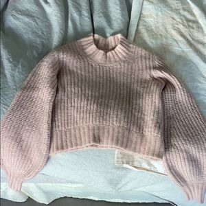 Blush pink Doen sweater Size M Soft Alpaca blend